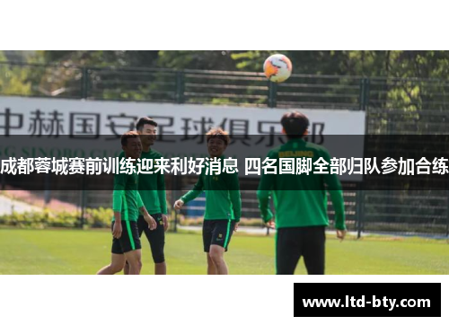 成都蓉城赛前训练迎来利好消息 四名国脚全部归队参加合练